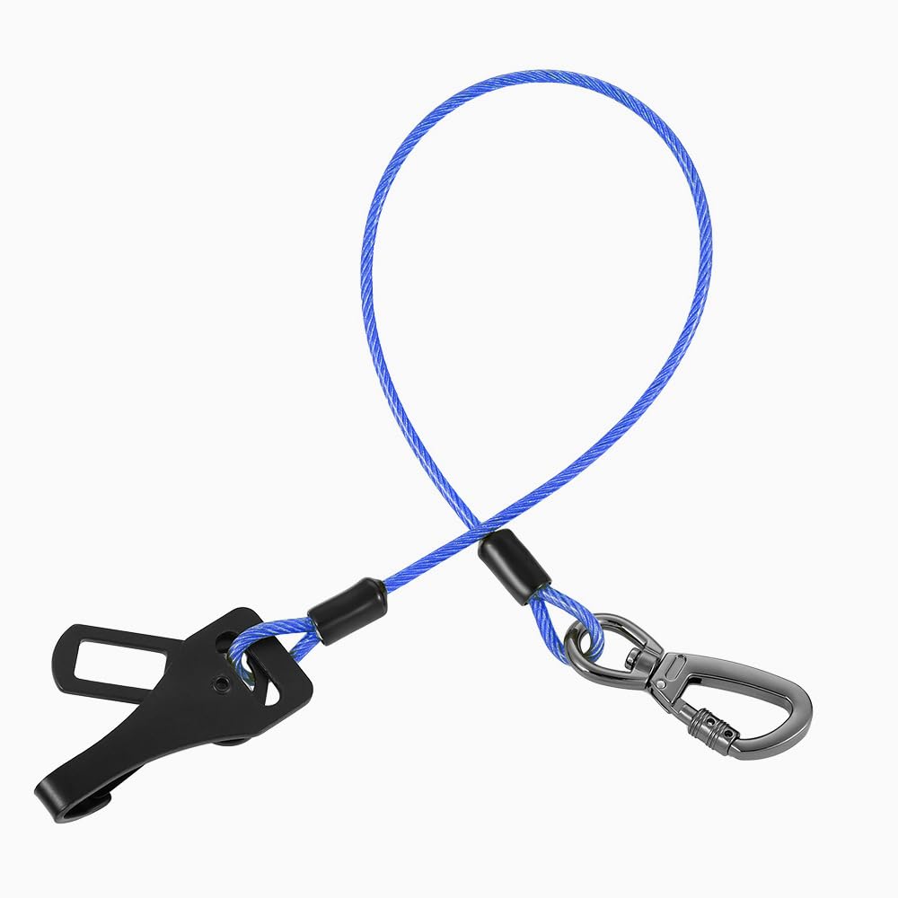 Secure 3-in-1 Pet Car Harness - Heavy Duty Safety Belt with Locking Clip