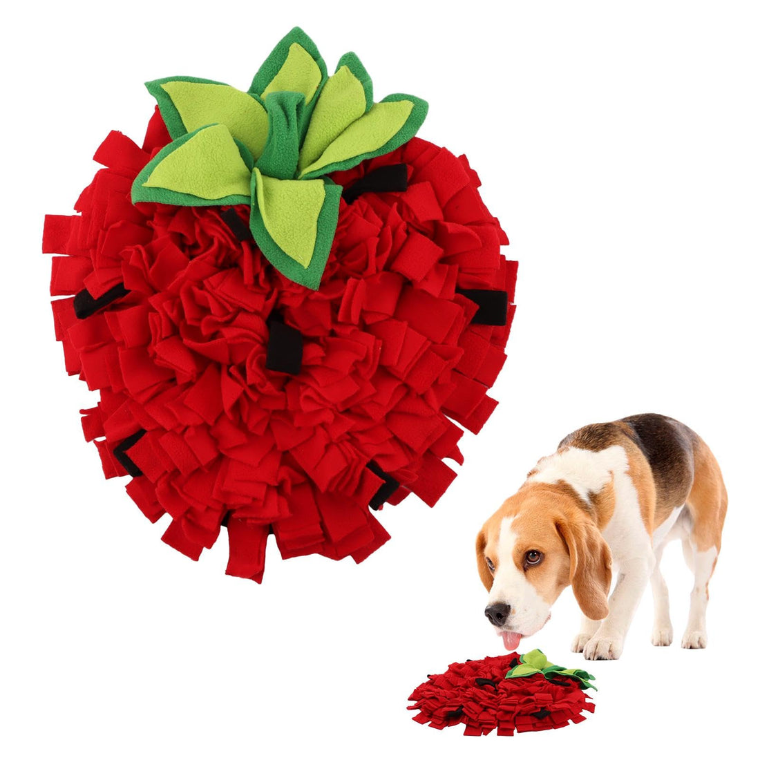 Floral Snuffle Mat - Interactive Foraging Pad with Anti-Slip Base