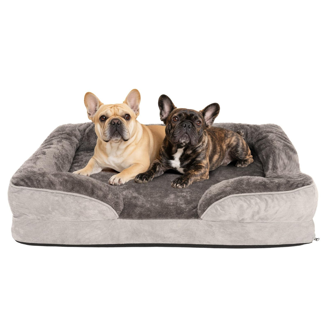 Supportive Dog Sofa Bed - Waterproof Pet Couch with Removable Cover