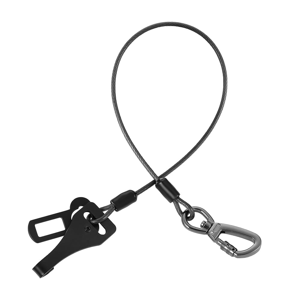 Secure 3-in-1 Pet Car Harness - Heavy Duty Safety Belt with Locking Clip