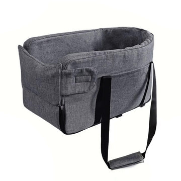 Secure Pet Car Seat - Comfort Travel Cushion with Safety Strap