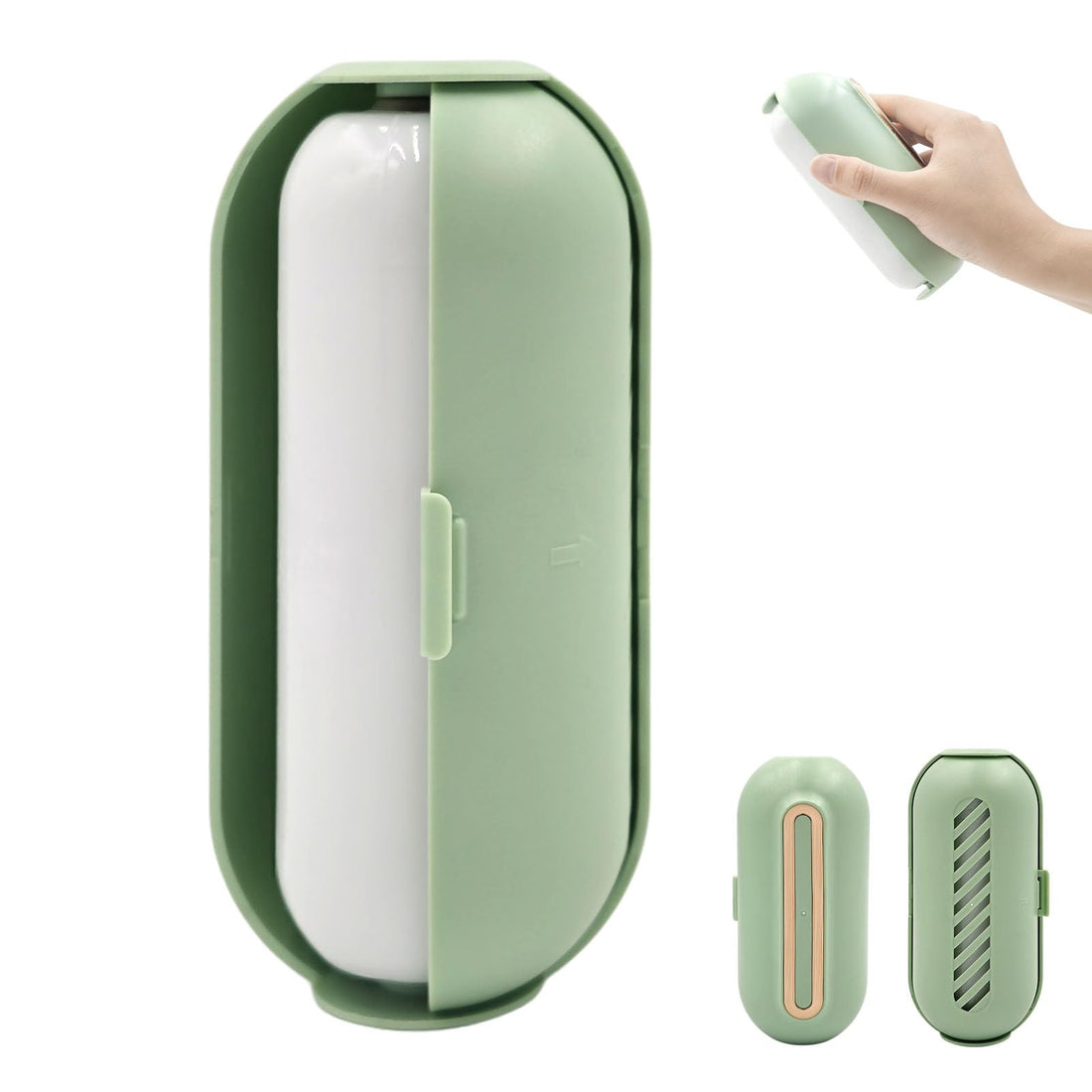 Washable Pet Hair Roller - Reusable Gel Surface Lint Remover