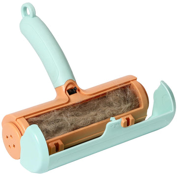 Electrostatic Pet Hair Roller - Self-Cleaning Multi-Surface Remover