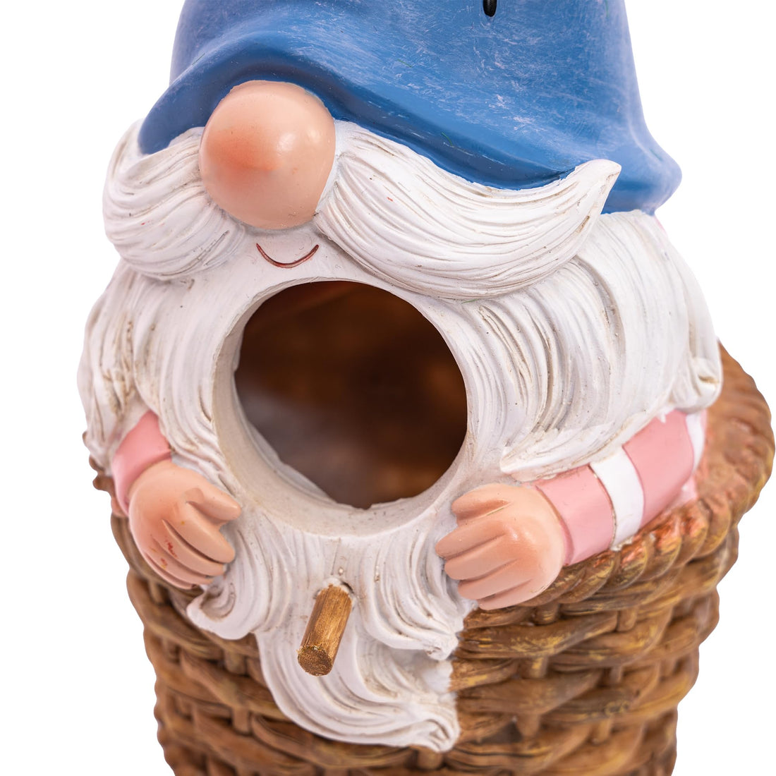 Resin Bird House - Hanging Garden Decor