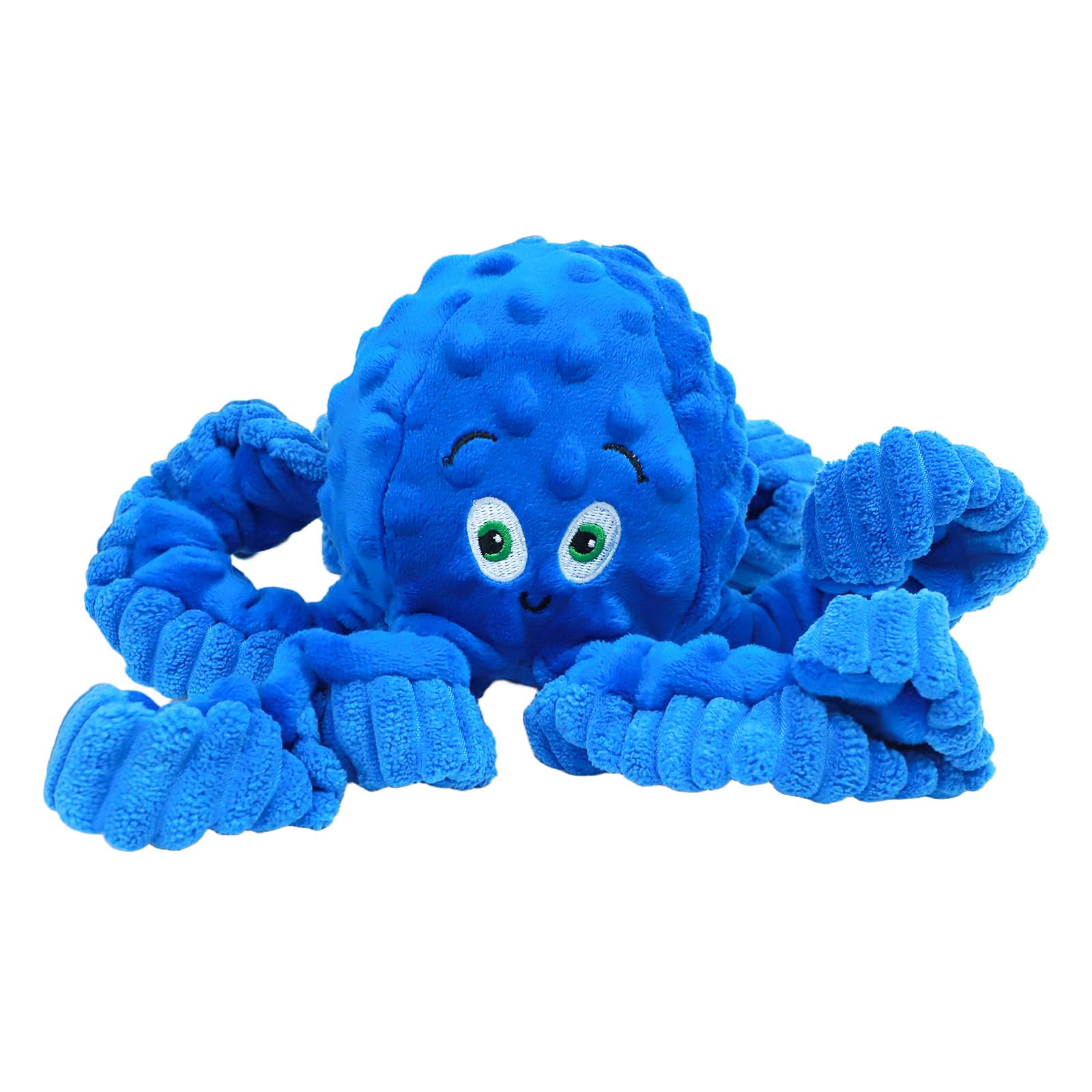 Playful Octopus Toy - Squeaky Plush with Stretchy Legs