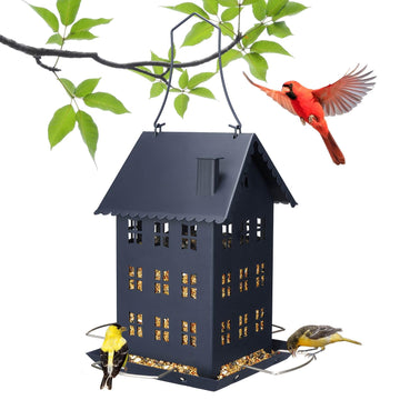 House Bird Feeder - Decorative Hanging Wild Bird Feeder