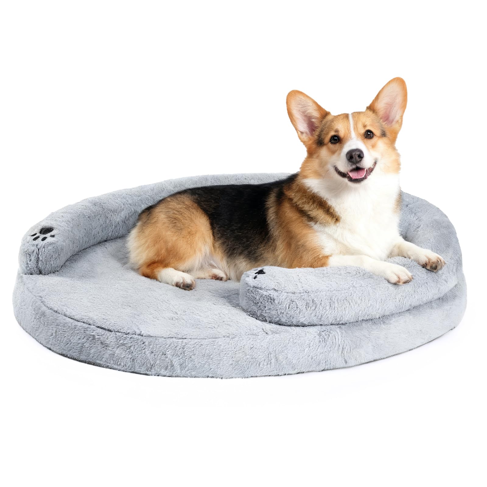 Orthopedic Dog Bed - Washable Pet Sofa with Waterproof Lining
