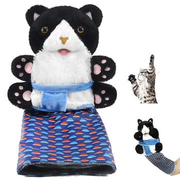 Interactive Play Glove - Padded Wrestling Toy for Cats